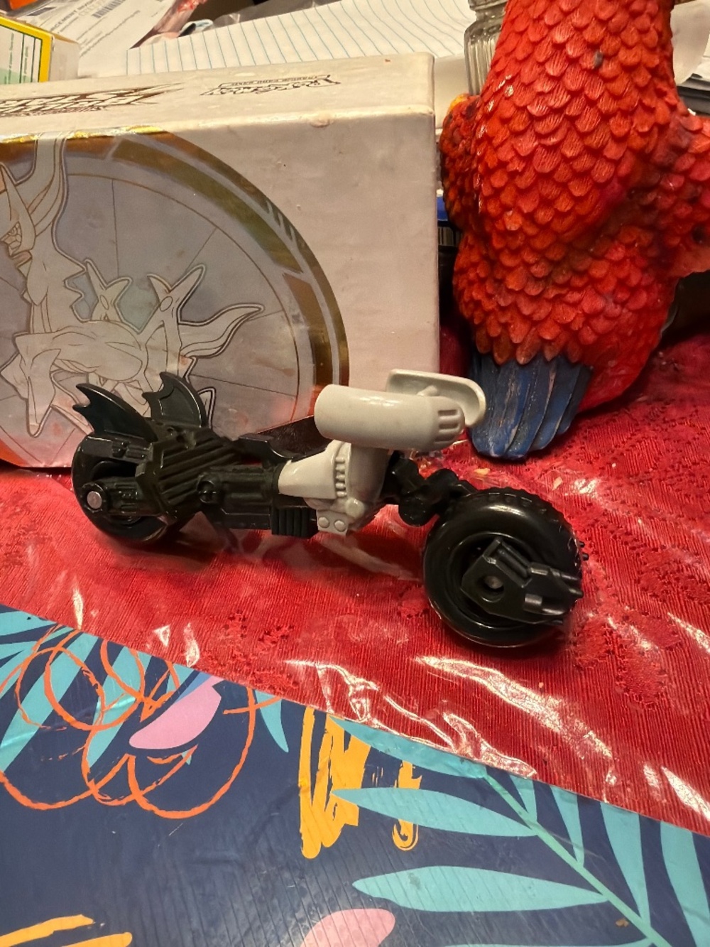 Fisher-Price Imaginext DC Super Friends Batman Batcycle from 2013.
